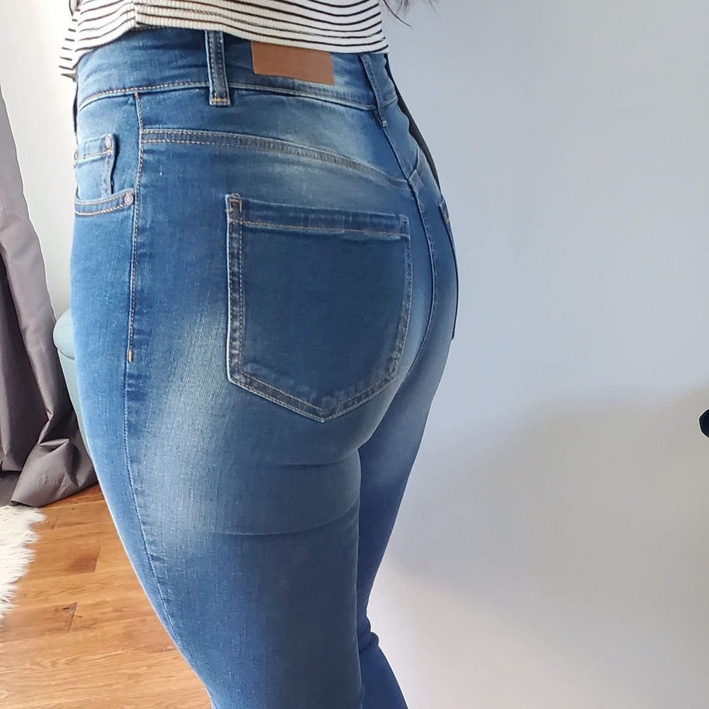 High rise skinny ankle jeans - Picture 6 of 8